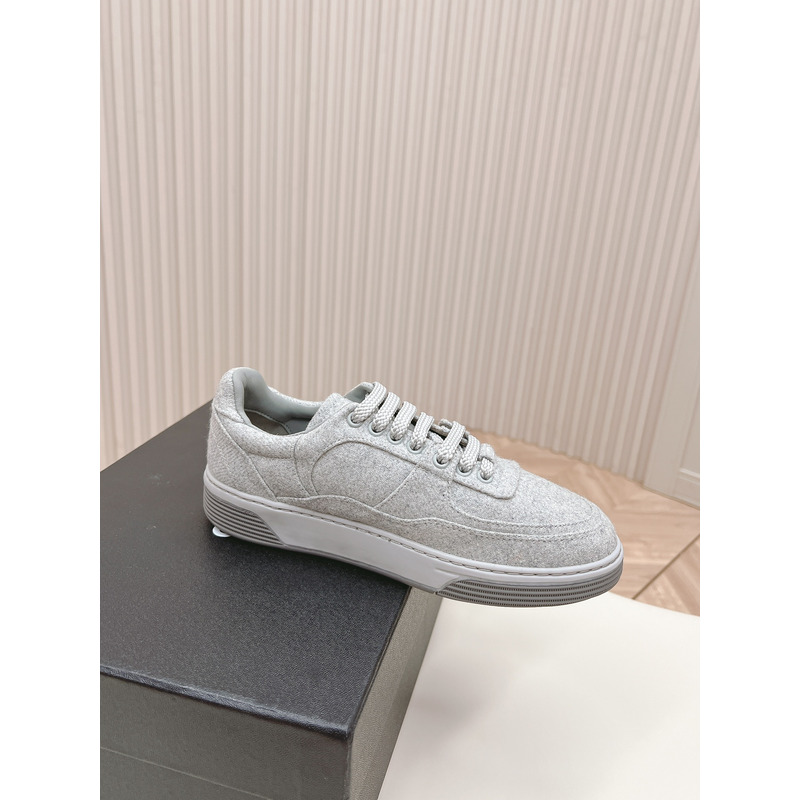 Ch*el trainers wool & mixed fibres light grey