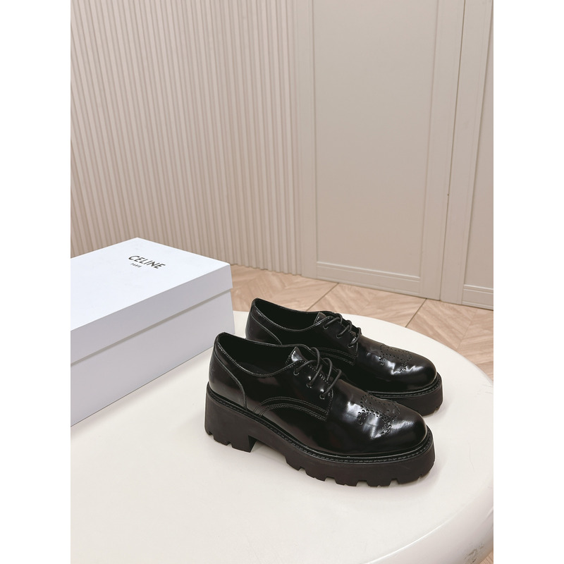 Ce**e bulky derby women shoes in black