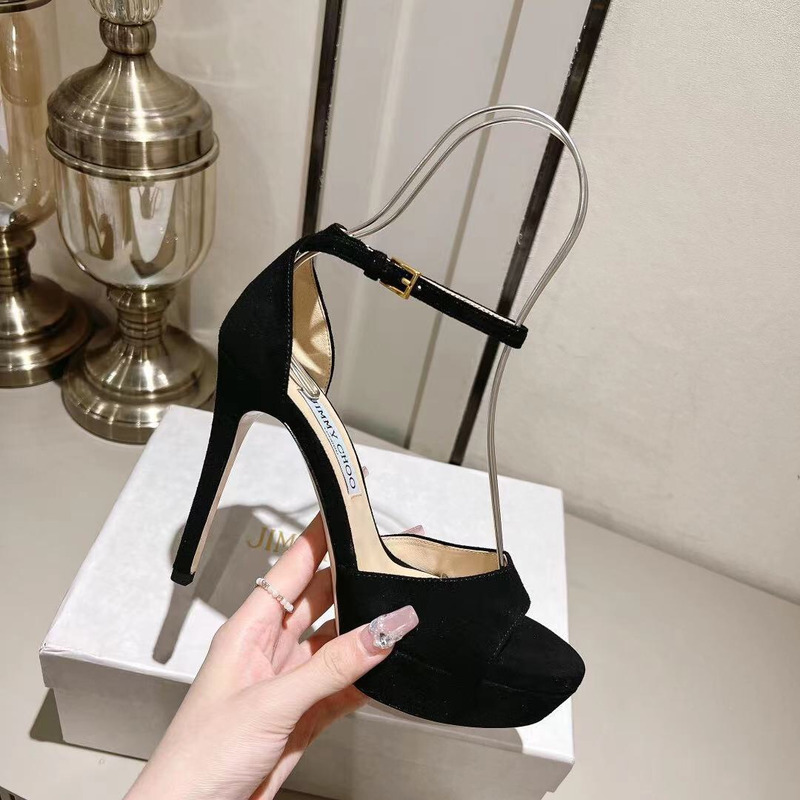 Jimmy Choo Platform Sandals Black