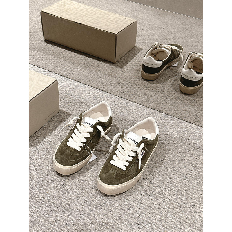 GGDB Soul Star Leather Low Top Sneaker Green