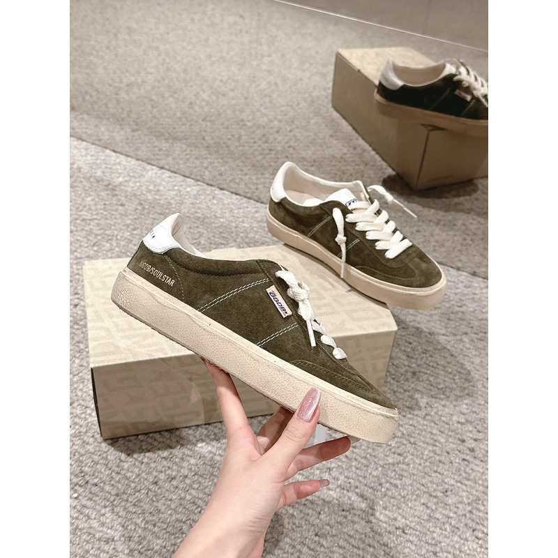 GGDB Soul Star Leather Low Top Sneaker Green