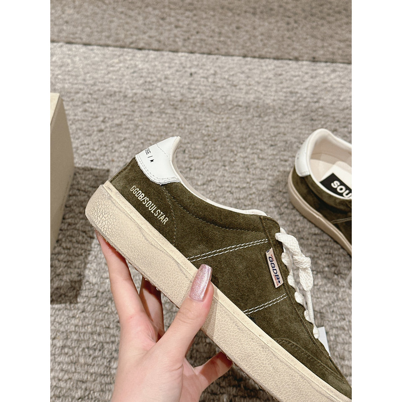 GGDB Soul Star Leather Low Top Sneaker Green