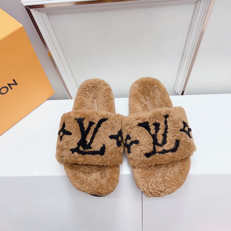 l**is V*t*n paseo flat comfort mules brown