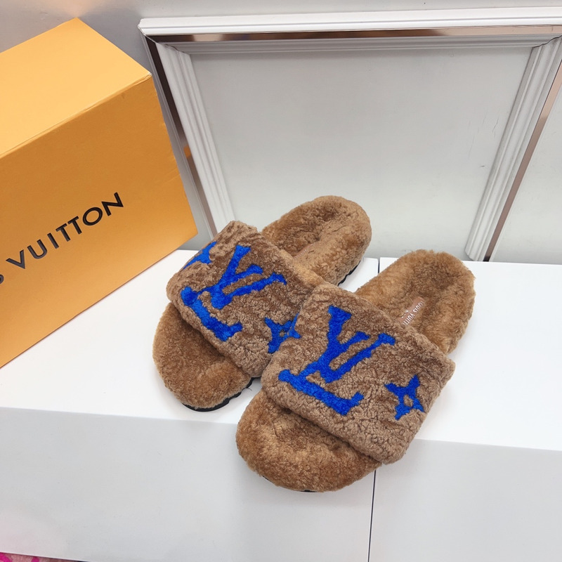 l**is V*t*n paseo flat comfort mules brown