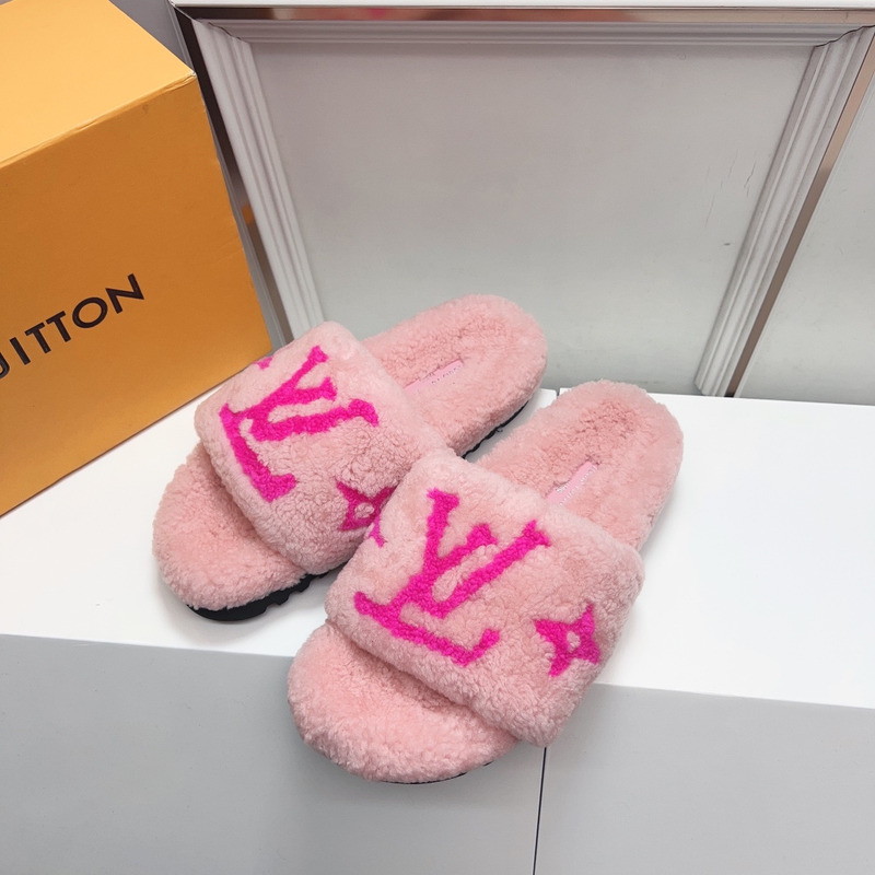 l**is V*t*n paseo flat comfort mules pink