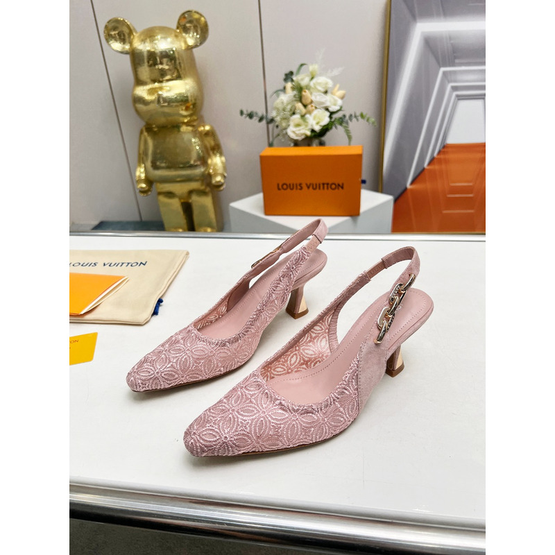 l**is V*t*n slingback pump in pink