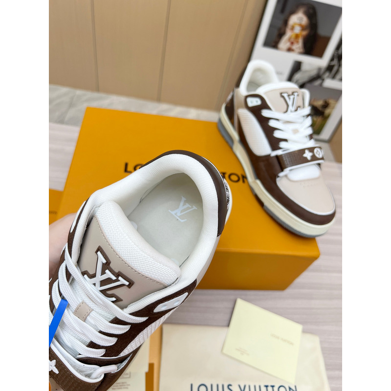 l**is V*t*n lv trainer brown beige white