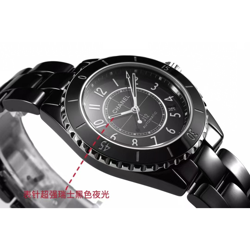 Ch*el j12 watch 38 mm black