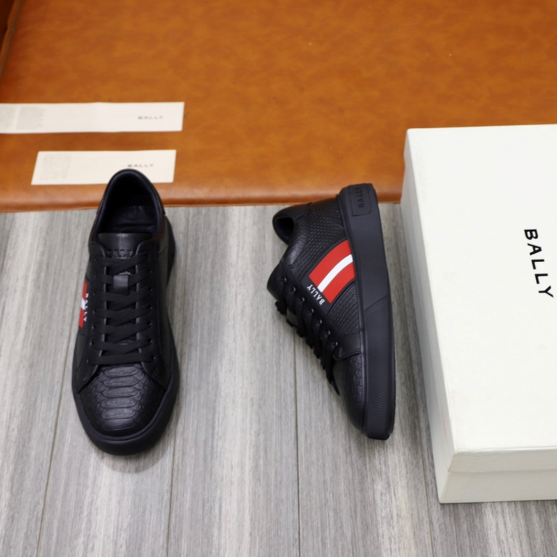 Bally Low-top Sneakers Leather Black