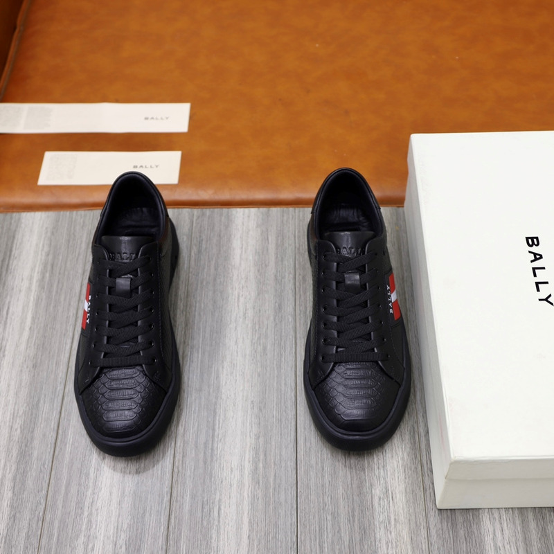 Bally Low-top Sneakers Leather Black