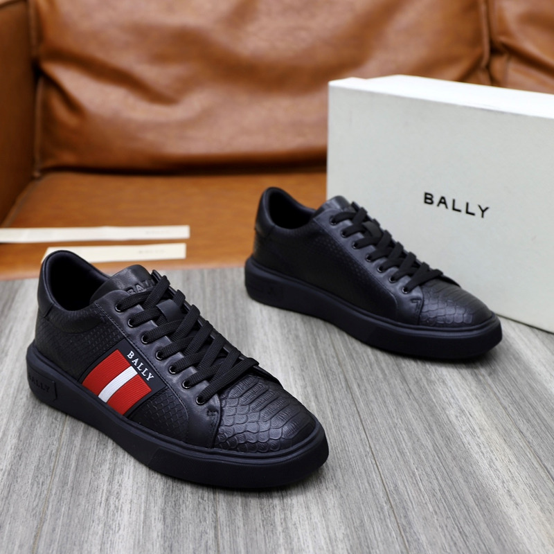 Bally Low-top Sneakers Leather Black