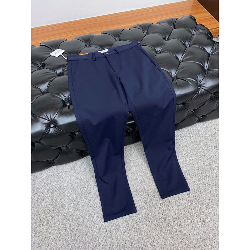 Hermès Trousers Navy Blue