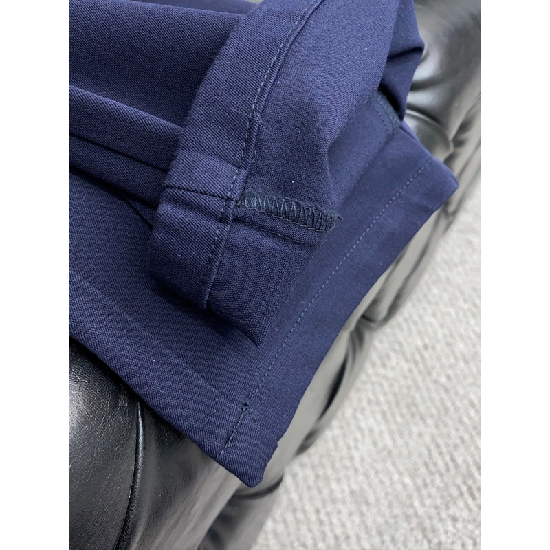 Hermès Trousers Navy Blue