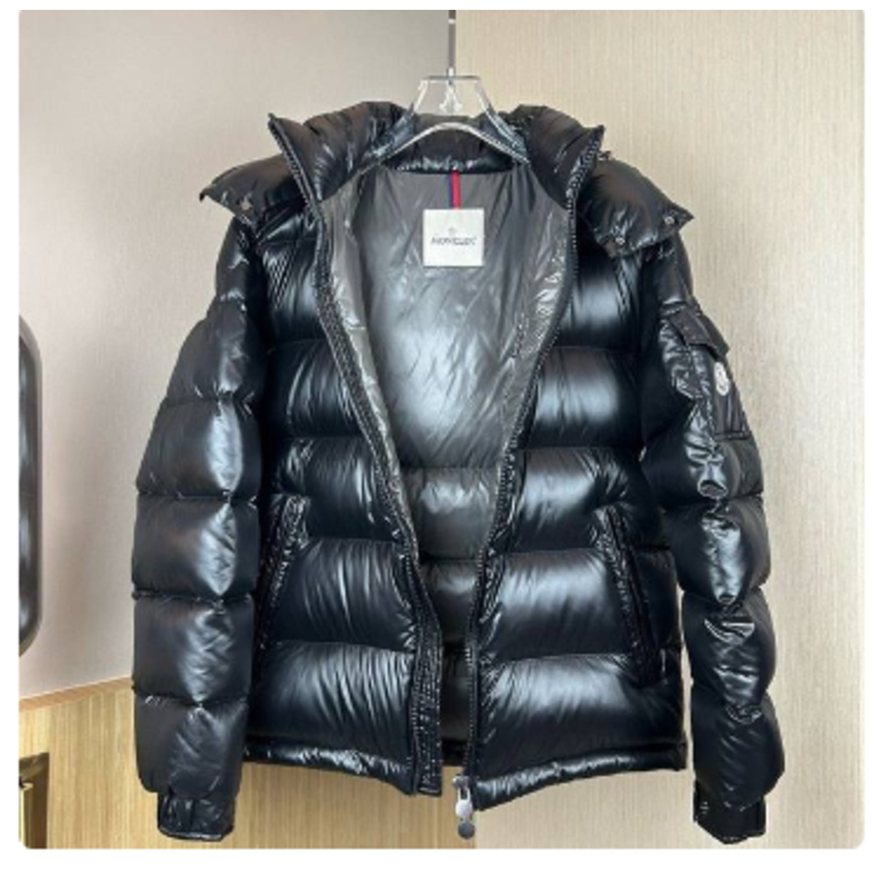 Moncler Maya Down Jacket Black