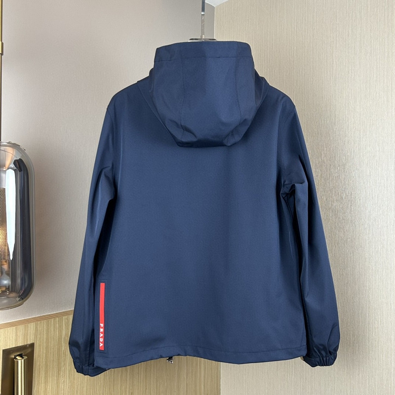 Pra*a hoodie jacket blue