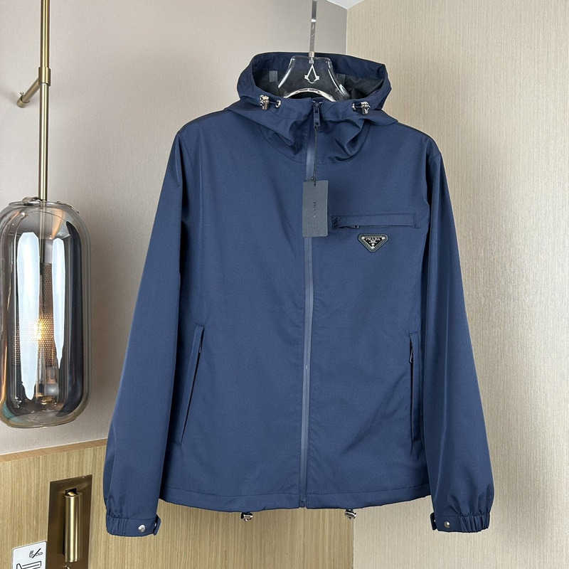 Pra*a hoodie jacket blue