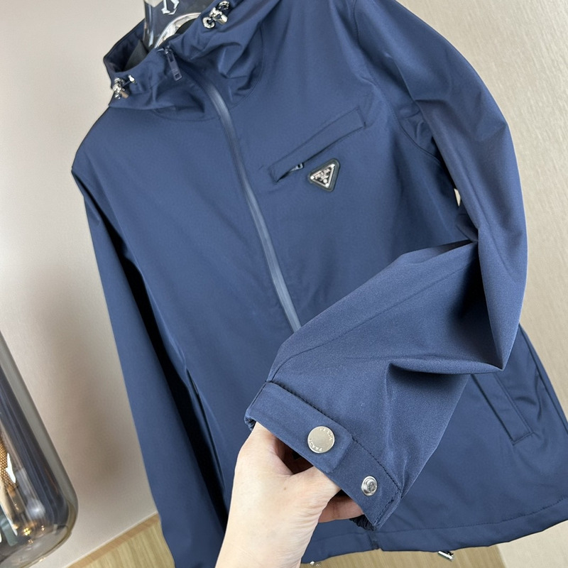 Pra*a hoodie jacket blue