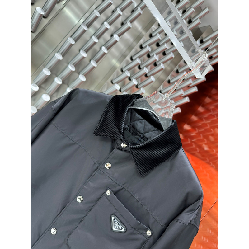 Pra*a men\''s jacket in black