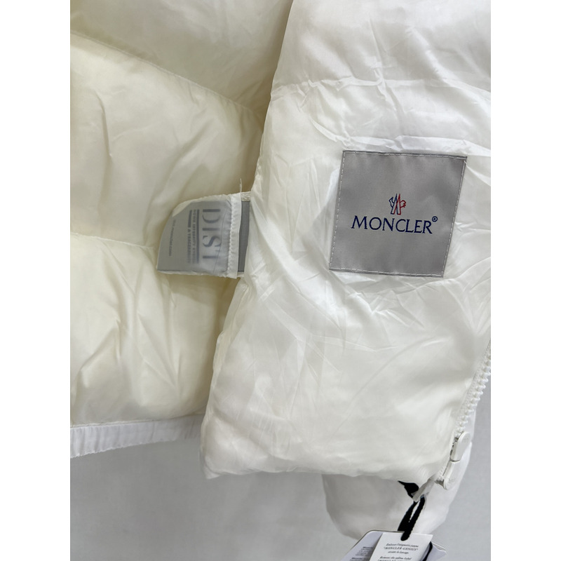 Moncler Andro Short Down Jacket White