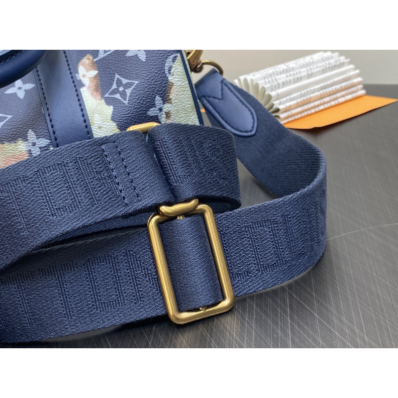 l**is V*t*n keepall bandoulière 25 ink blue