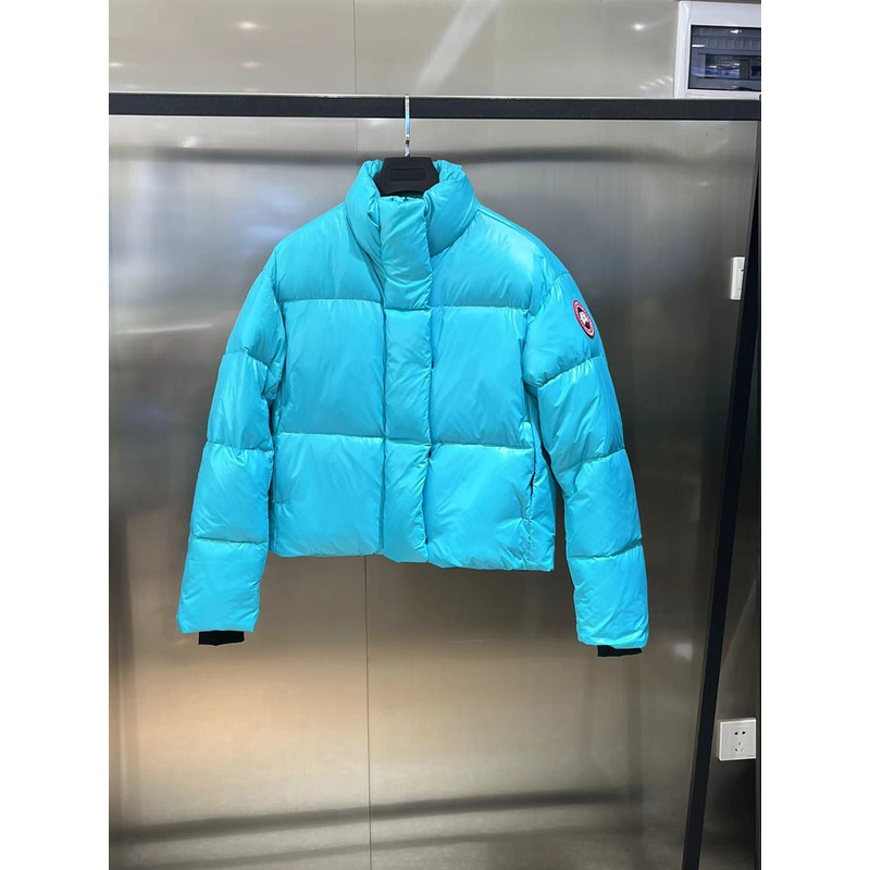 CanadaGoose Cypress Cropped Puffer Bright Blue