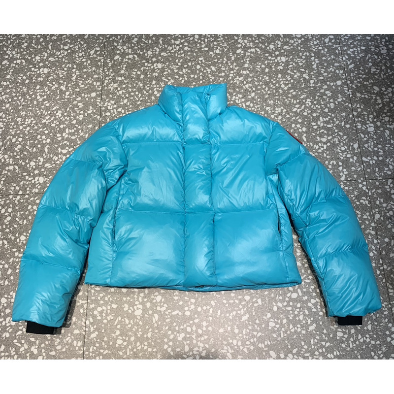 CanadaGoose Cypress Cropped Puffer Bright Blue