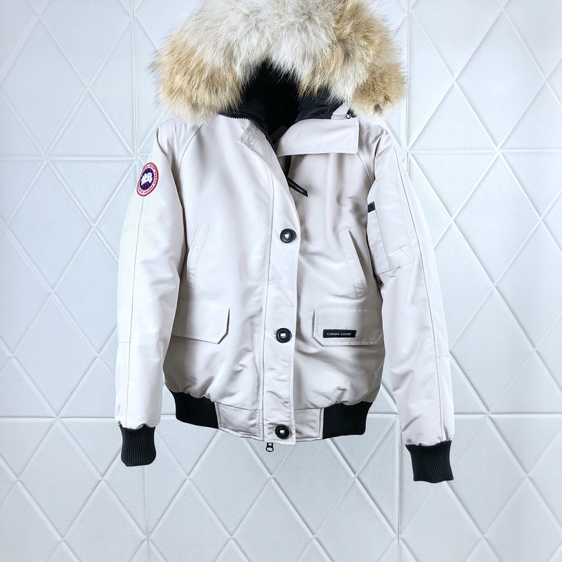 Can*a Go*e chilliwack bomber heritage jacket white