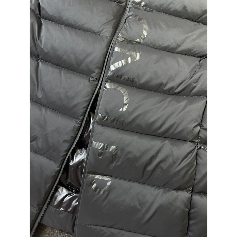 Moncler Padded Gilet With Hood Black