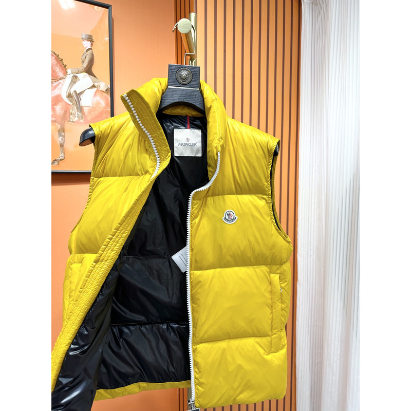 Moncler Almaz Padded Gilet Yellow