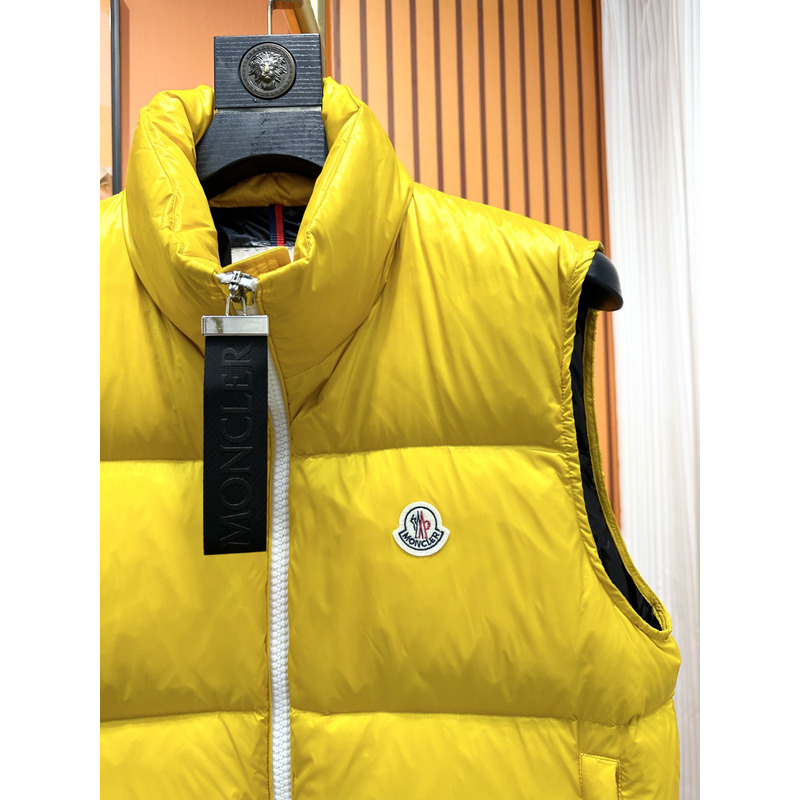 Moncler Almaz Padded Gilet Yellow