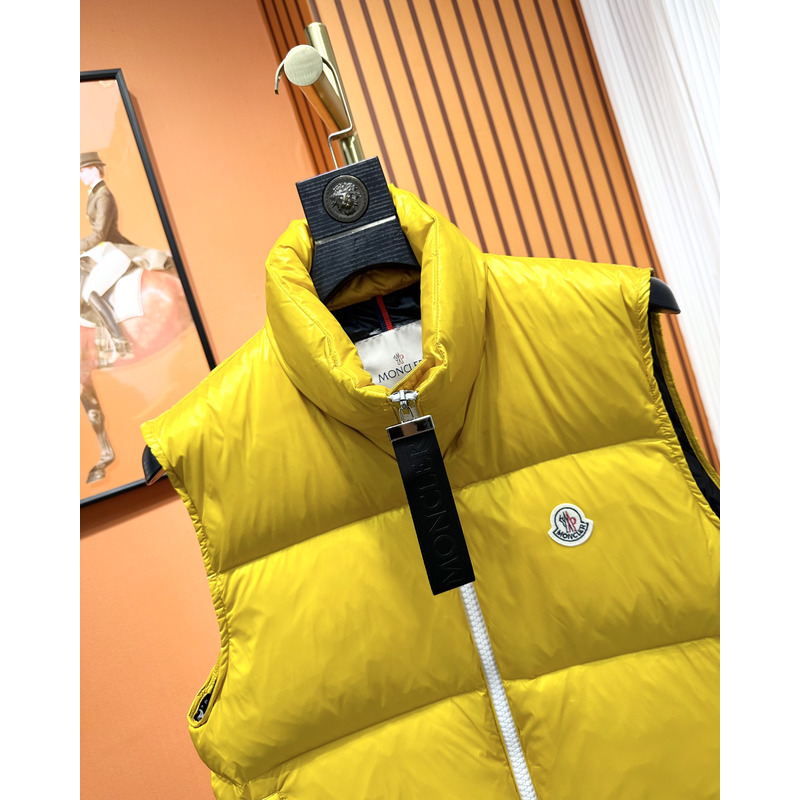 Moncler Almaz Padded Gilet Yellow