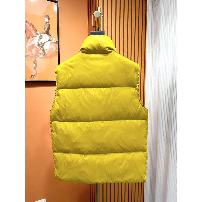 Moncler Almaz Padded Gilet Yellow