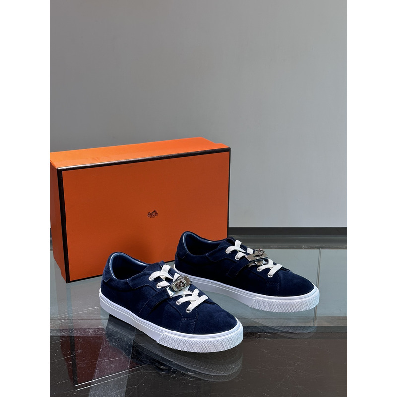 Hermès Day Sneaker Dark Blue