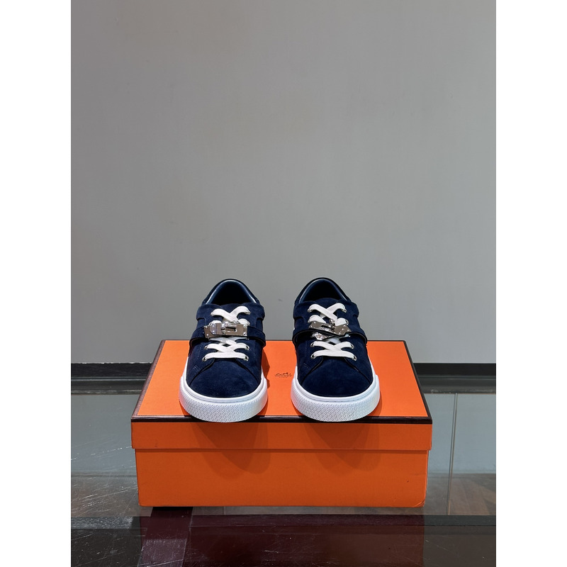 Hermès Day Sneaker Dark Blue