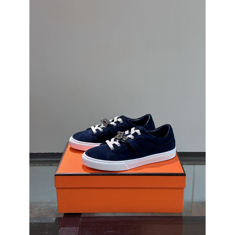 Hermès Day Sneaker Dark Blue