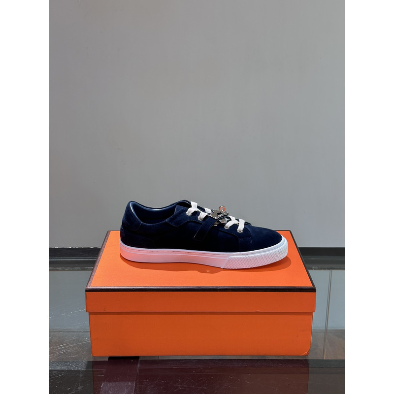 Hermès Day Sneaker Dark Blue