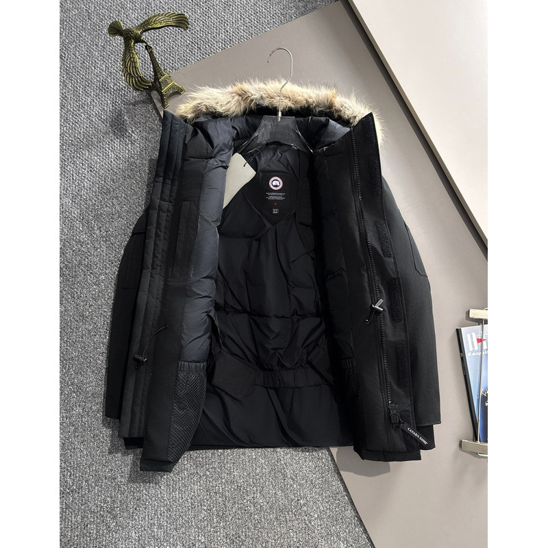 CanadaGoose Youth PBI Expedition Parka Black