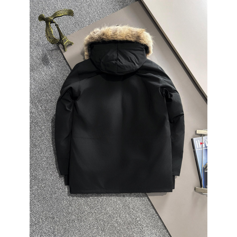 CanadaGoose Youth PBI Expedition Parka Black