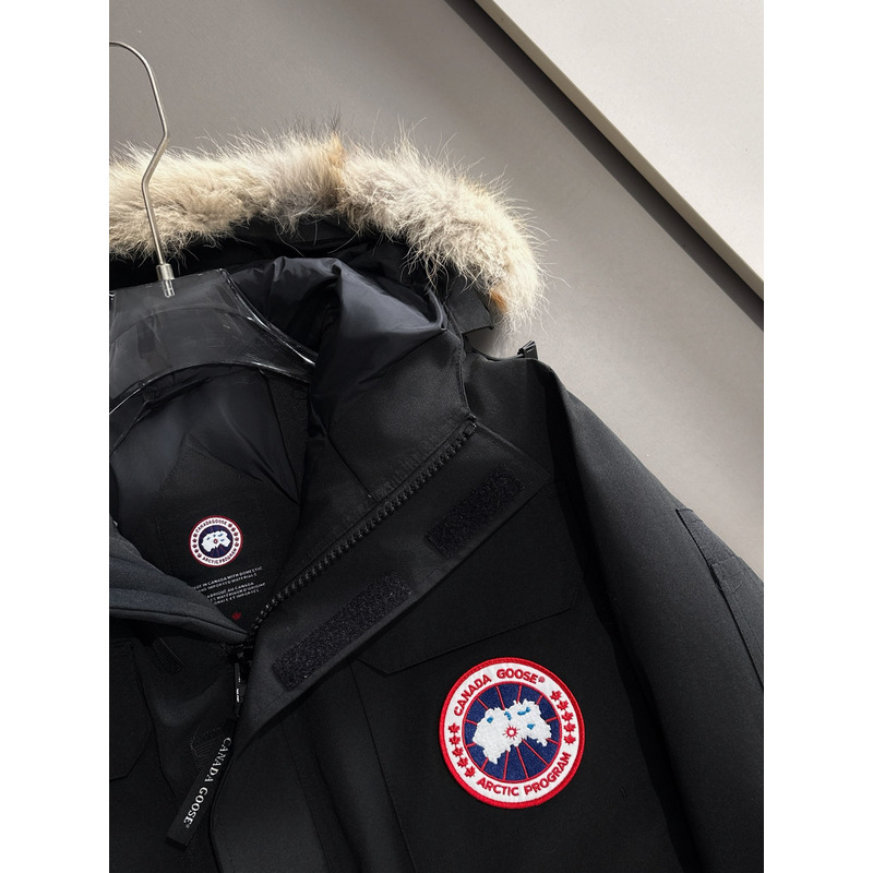 CanadaGoose Youth PBI Expedition Parka Black