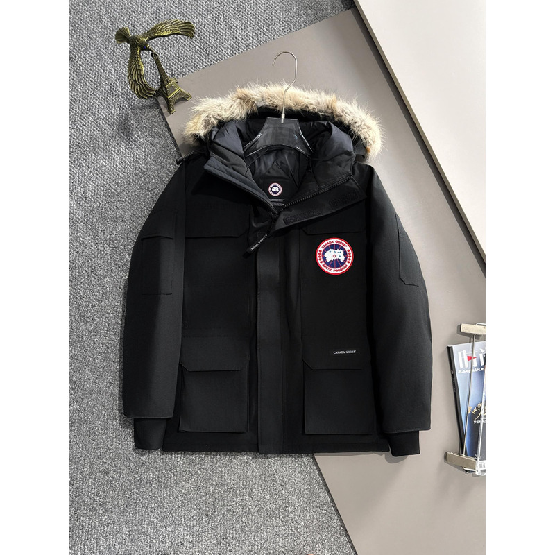 CanadaGoose Youth PBI Expedition Parka Black