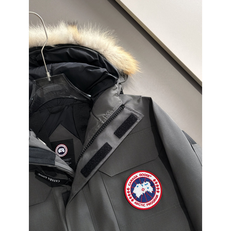 CanadaGoose Youth PBI Expedition Parka Gray