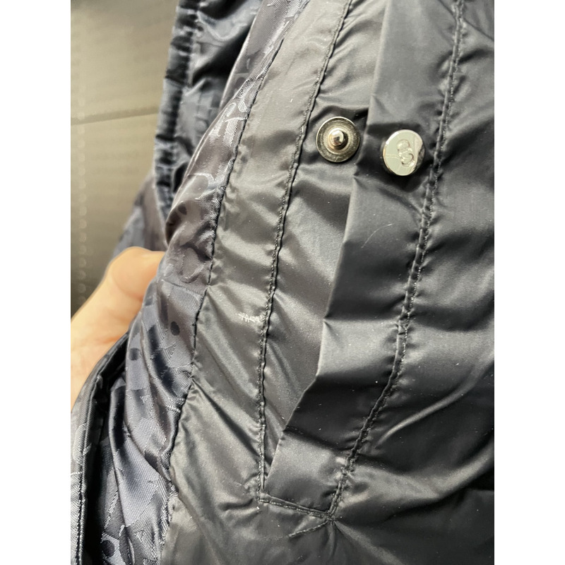 D*or oblique down jacket grey