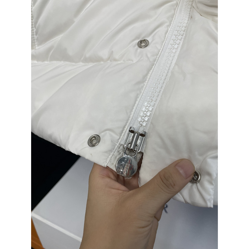 Moncler Padded Coat White