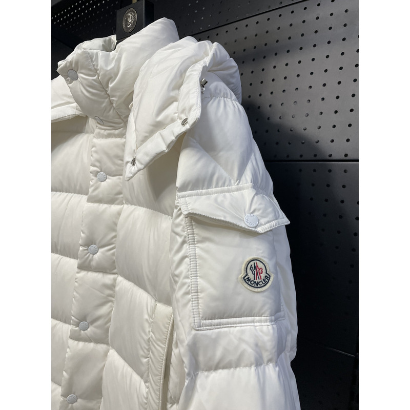 Moncler Padded Coat White