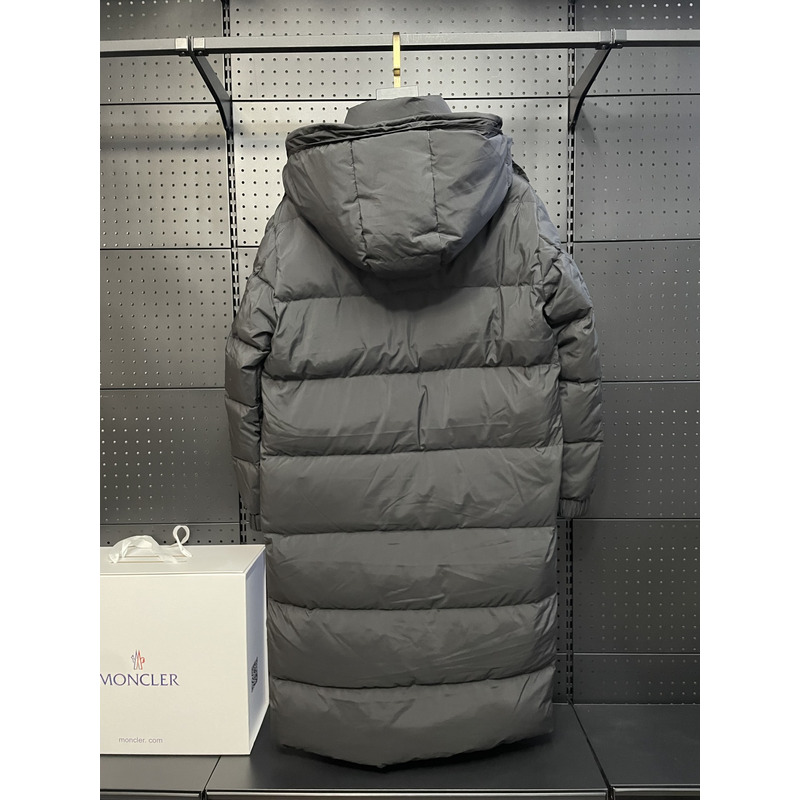 Moncler Logo-patch Padded Coat Black