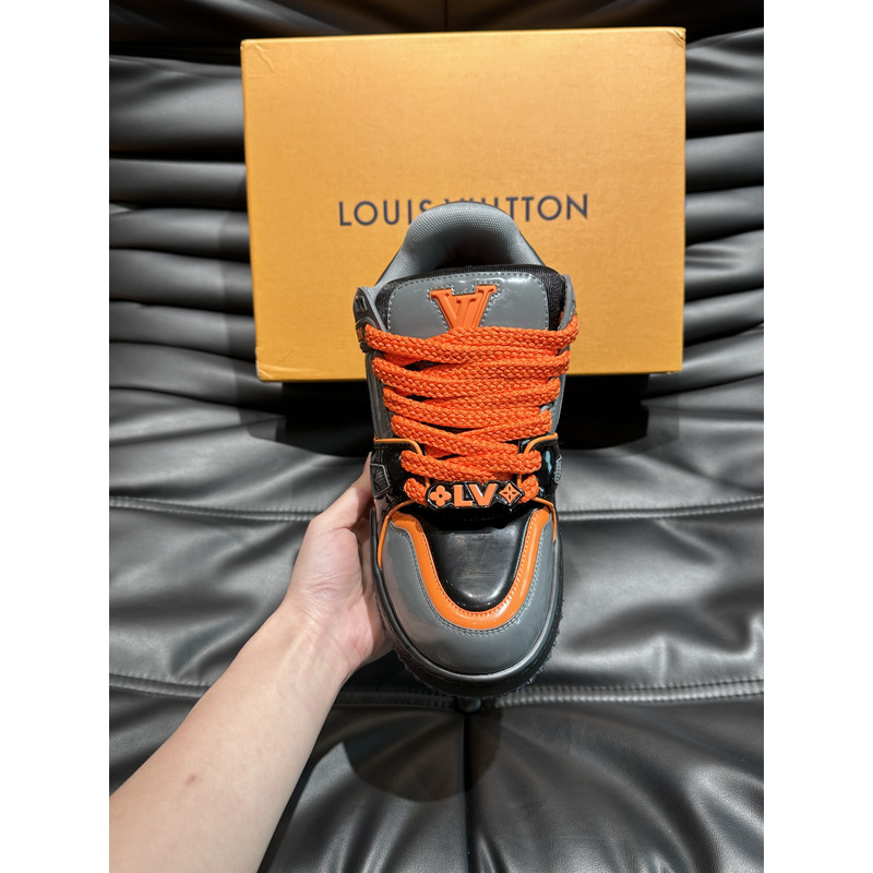 l**is V*t*n lv trainer maxi grey and orange