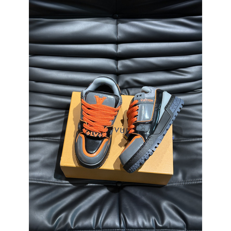 l**is V*t*n lv trainer maxi grey and orange