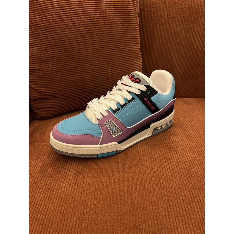 LV 1ACV5R Trainer Sneaker in Mult Color