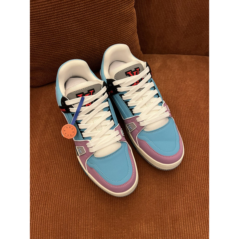 LV 1ACV5R Trainer Sneaker in Mult Color