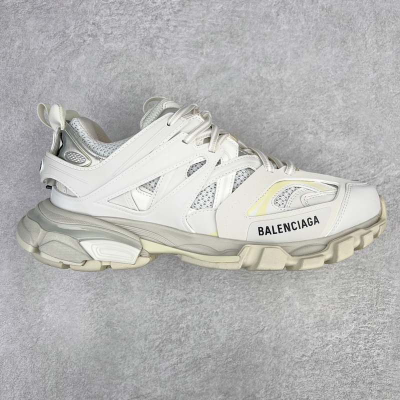 Ba*len*cia*ga led track sneakers in white